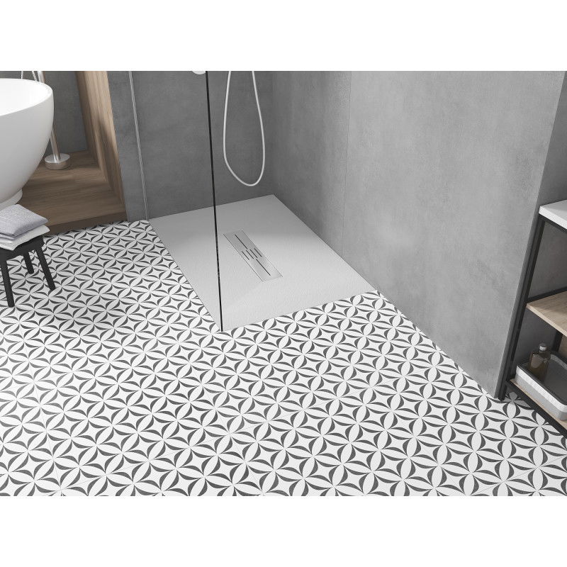 Mexen Toro obdĺžnikový sprchový kút SMC 140 x 80 cm, biely - 43108014