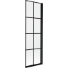 Mexen Mist sprchový paraván 1-krídlový pravý 60 x 150 cm, čierna mriežka, čierny - 8A9-060-001-70-77-P