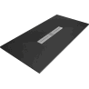 Mexen Toro obdĺžnikový sprchový kútik SMC 200 x 70 cm, čierny - 43707020