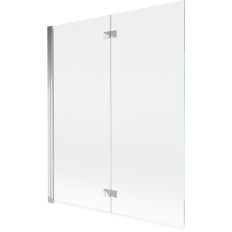 Mexen Mist sprchová zástena 2-krídlová ľavá 140 x 150 cm, transparentná, chróm - 8A9-140-002-01-00-L