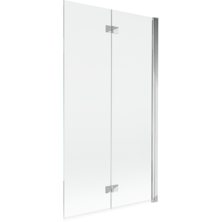 Mexen Mist zástenna do sprchy 2-krídlová pravá 100 x 150 cm, transparentná, chróm - 8A9-100-002-01-00-P