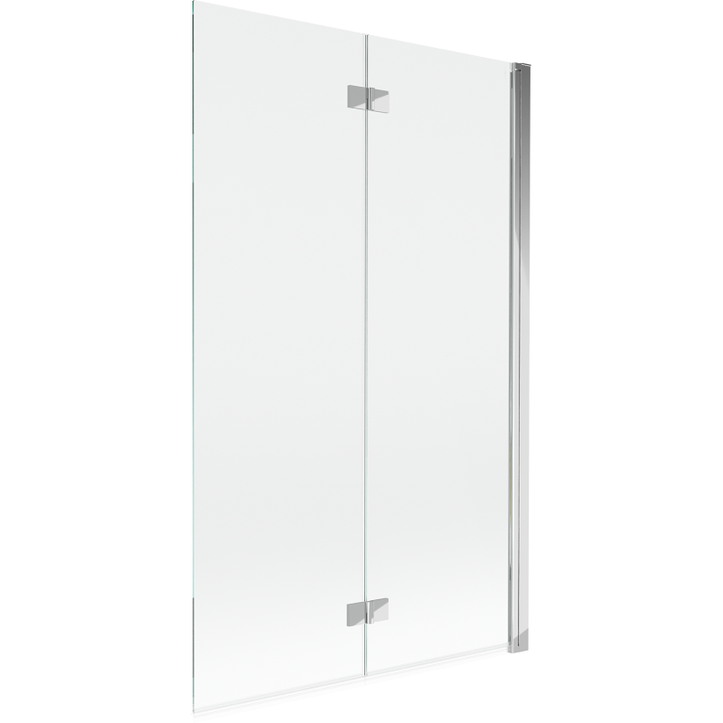 Mexen Mist sprchová zástenka dvojkrídlová pravá 110 x 150 cm, transparentná, chróm - 8A9-110-002-01-00-P