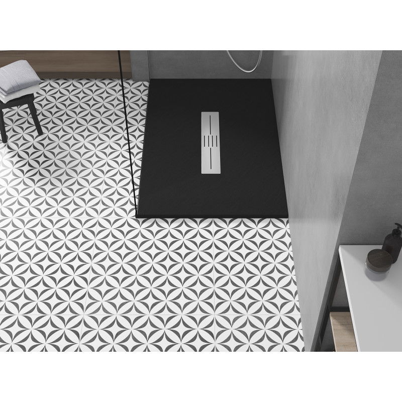 Mexen Toro obdĺžnikový sprchový kút SMC 130 x 80 cm, čierny - 43708013