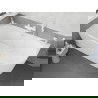 Mexen Silo voľne stojacia rohová vaňa ľavá ryhovaná 170 x 80 cm, biela, biely prepad - 52891708000L-20