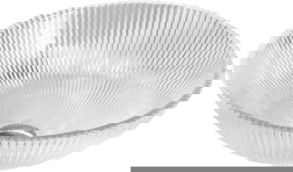 Mexen Zuri sklenené umývadlo na dosku 39 x 39 cm, transparentné - 24193900