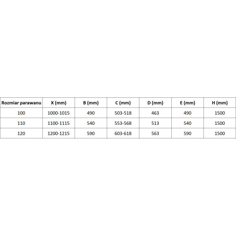 Mexen Mist L vaňová zástenka 2-krídlová 100 x 150 cm, transparentná, chróm - 8A9L-100-011-01-00