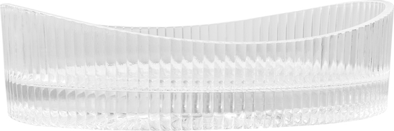 Mexen Kivo sklenené umývadlo na dosku 50 x 37 cm, transparentné - 24215000