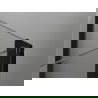 Mexen Mist L asymetrická päťuholníková sprchová kabína pravá 100 x 80 cm, čierna mriežka, čierna - 8A8L-100-080-70-77-P