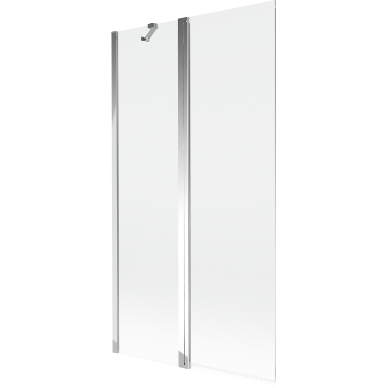 Mexen Mist sprchový zásteny 2-krídlový 100 x 150 cm, transparentný, chróm - 8A9-100-011-01-00