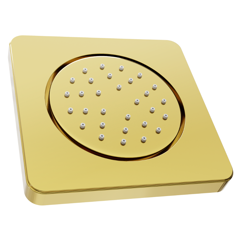 Mexen bočná tryska pod omietku, zlatá - 79366-50