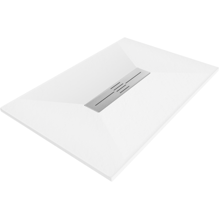 Mexen Toro pravouhlý sprchový kút SMC 100 x 80 cm, biely - 43108010