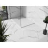 Mexen Stone+ kompozitná štvorcová sprchová vanička 120 x 100 cm, Biela - 44101012