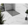 Mexen Stone+ kompozitná obdĺžniková sprchová vanička 100 x 70 cm, šedá-betón - 44617010