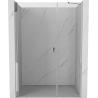 Mexen Mist-B sprchové dvere otočné 115 cm, priehľadné, chróm - 8A2-115-001-01-00