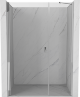 Mexen Mist-B sprchové dvere otočné 115 cm, priehľadné, chróm - 8A2-115-001-01-00