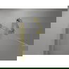 Mexen Mist-B sprchové dvere výklopné 120 cm, priehľadné, zlaté - 8A2-120-001-50-00