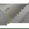 Mexen Mist-B sprchové dvere jednokrídlové 120 cm, transparentné, zlaté brúsené - 8A2-120-001-55-00