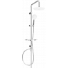 Mexen T67 sprchový stĺp, chróm/biela - 798676793-00