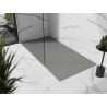 Mexen Stone+ kompozitná štvorcová sprchová vanička 200 x 90 cm, Šedá-Betón - 44619020