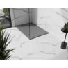 Mexen Stone+ kompozitná štvorcová sprchová vanička 120 x 100 cm, Šedá-Betón - 44611012