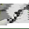 Mexen Stone+ kompozitná štvorcová sprchová vanička 180 x 100 cm, Šedá-Betón - 44611018