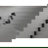Mexen Mist-B sprchové dvere výklopné 120 cm, priehľadné, čierne - 8A2-120-001-70-00