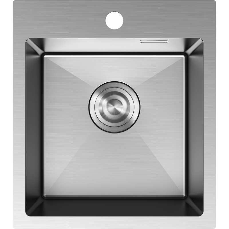 Mexen Solix nerezový drez 1-komorový 400 x 450 mm, inox - 6401401000-01