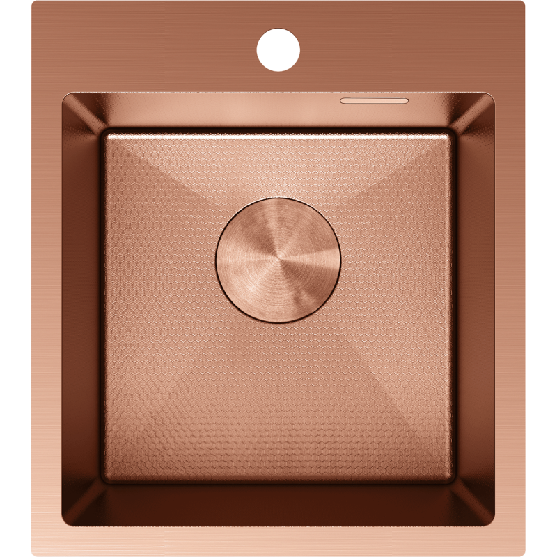 Mexen Solix nerezový drez 1-komorový 400 x 450 mm, meď HC - 6401401000-65HC