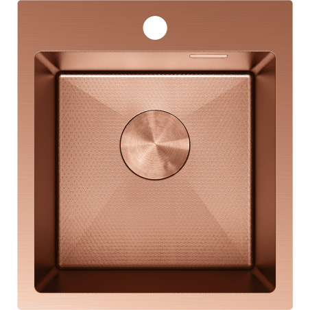 Mexen Solix nerezový drez 1-komorový 400 x 450 mm, meď HC - 6401401000-65HC