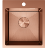 Mexen Solix nerezový drez 1-komorový 400 x 450 mm, meď HC - 6401401000-65HC