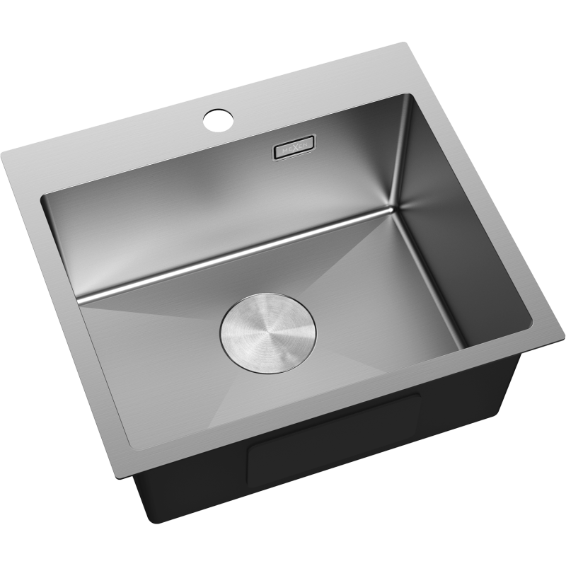 Mexen Solix nerezový drez 1-komorový 500 x 450 mm, inox - 6402501000-01