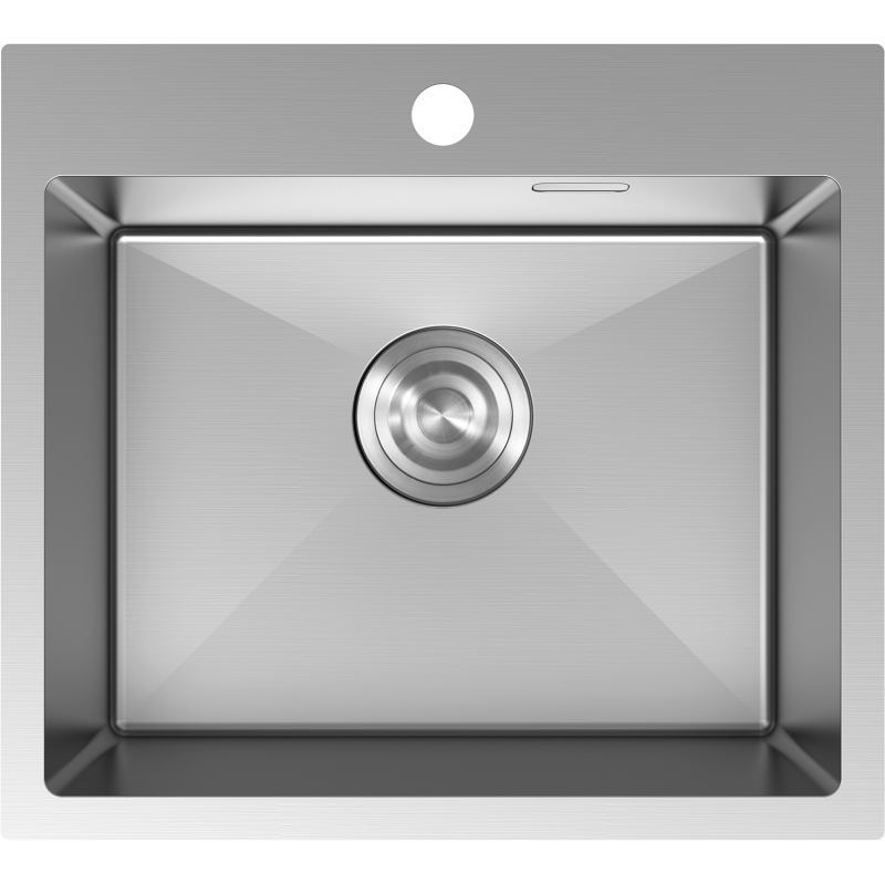 Mexen Solix nerezový drez 1-komorový 500 x 450 mm, inox - 6402501000-01