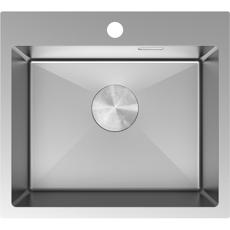 Mexen Solix nerezový drez 1-komorový 500 x 450 mm, inox - 6402501000-01