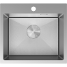 Mexen Solix kuchynský drez 1-komorový 500 x 450 mm, inox HC - 6402501000-01HC