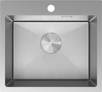 Mexen Solix kuchynský drez 1-komorový 500 x 450 mm, inox HC - 6402501000-01HC