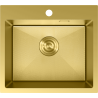 Mexen Solix nerezový drez s jednou komorou 500 x 450 mm, zlatý HC - 6402501000-55HC