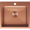 Mexen Solix nerezový 1-komorový drez 500 x 450 mm, meď - 6402501000-65