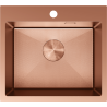 Mexen Solix nerezový kuchynský drez 1-komorový 500 x 450 mm, meď HC - 6402501000-65HC