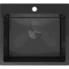 Mexen Solix nerezový drez 1-komorový 500 x 450 mm, čierny HC - 6402501000-70HC