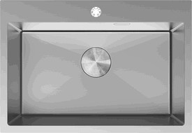 Mexen Solix oceľový drez s jednou komorou 650 x 450 mm, inox - 6403651000-01