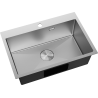 Mexen Solix kuchynský drez nerezový 1-komorový 650 x 450 mm, inox - 6403651000-01