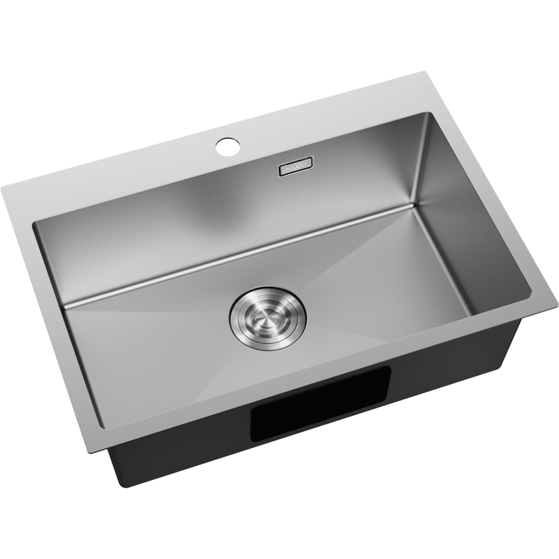 Mexen Solix oceľový drez s jednou komorou 650 x 450 mm, inox - 6403651000-01