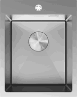 Mexen Solix nerezový drez 1-komorový 400 x 500 mm, inox - 6406401000-01