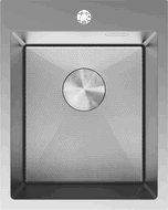 Mexen Solix nerezový drez 1-komorový 400 x 500 mm, inox HC - 6406401000-01HC