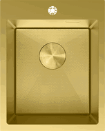 Mexen Solix nerezový drez s jednou komorou 400 x 500 mm, zlatý HC - 6406401000-55HC