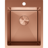 Mexen Solix kuchynský drez z nehrdzavejúcej ocele, 1-komorový, 400 x 500 mm, meď - 6406401000-65