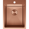 Mexen Solix nerezový kuchynský drez 1-komorový 400 x 500 mm, meď HC - 6406401000-65HC