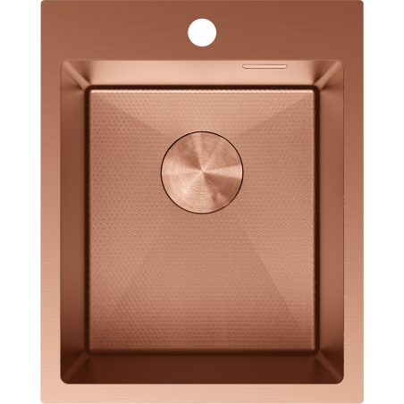 Mexen Solix nerezový kuchynský drez 1-komorový 400 x 500 mm, meď HC - 6406401000-65HC