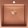 Mexen Solix oceľový drez s 1 komorou 500 x 500 mm, meď HC - 6407501000-65HC