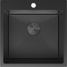 Mexen Solix nerezový drez 1-komorový 500 x 500 mm, čierny HC - 6407501000-70HC
